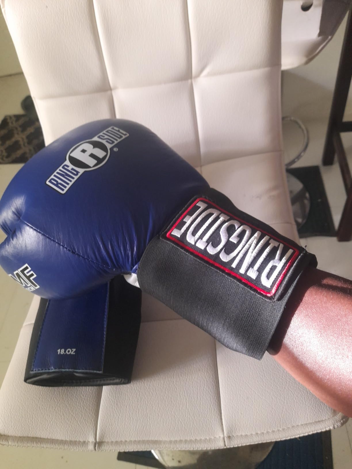 Ringside IMF Tech Hook and Loop Boxing Training Sparring Gloves customer photo 1