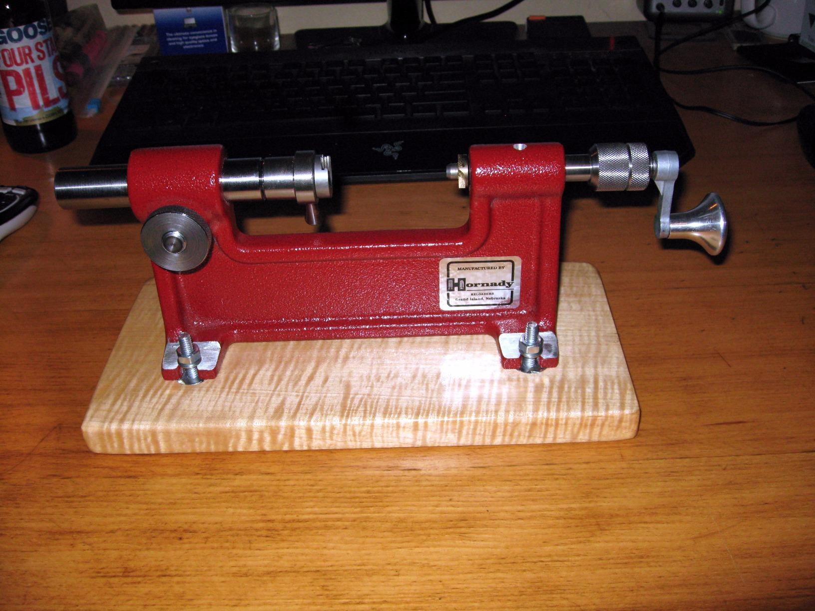 Hornady Cam-Lock Trimmer 050140 - Reloading Case Trimmer Accurately Restore Fired Cases Up to 50 Calibers - Unique Brass Trimmer with Micro Adjust Cutter, 7 Pilot Sizes, & Large Diameter Cutting Head customer photo 2