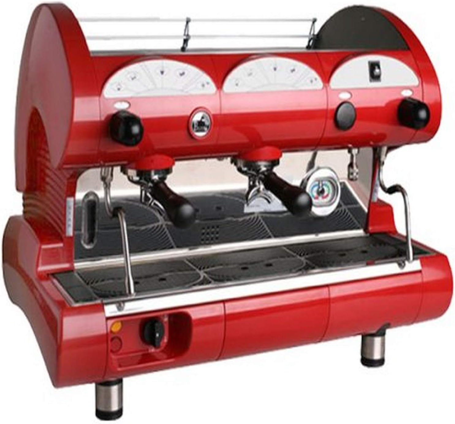 Bar-Star 2V-R 2-Group Volumetric Commercial Espresso Machine, 14L Boiler Water Capacity, Red customer photo 1