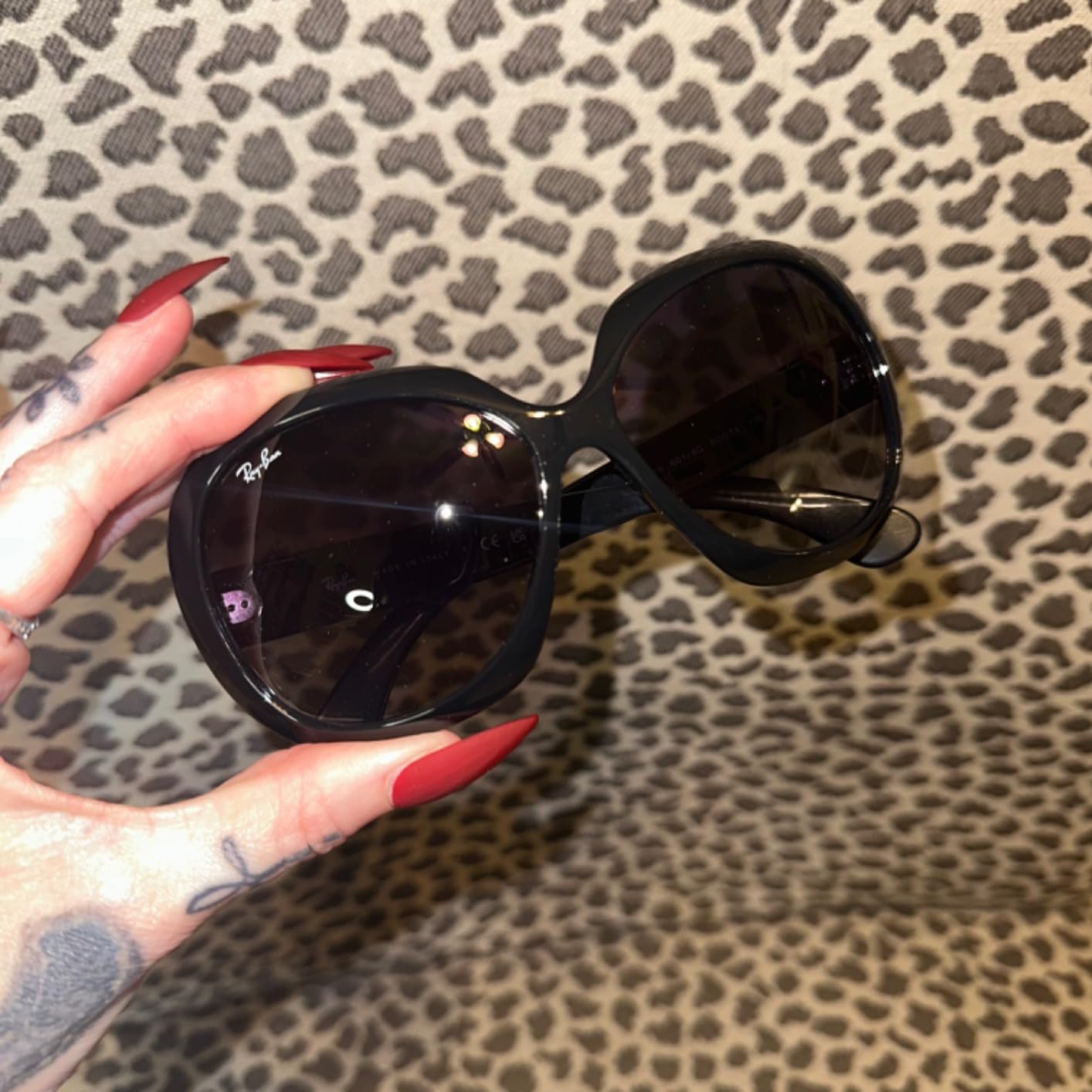 Ray-Ban RB4098 Jackie Ohh II Square Sunglasses for Men for Women customer photo 1