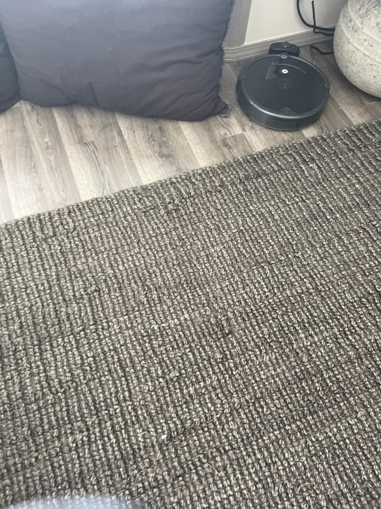 SAFAVIEH Area Rug 8x10 - Natural Fiber Collection - Large - Natural Brown, Handmade Jute, Farmhouse Style, Chunky Textured Thick Pile (NF447A) customer photo 2