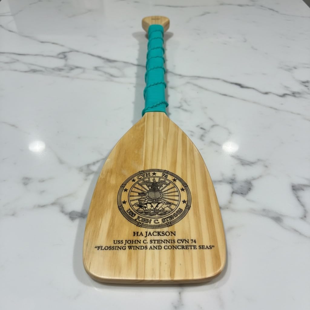 Attwood Wooden Canoe Paddle, Ergonomic Grip, Premium Wood Construction, Protective Finish customer photo 2