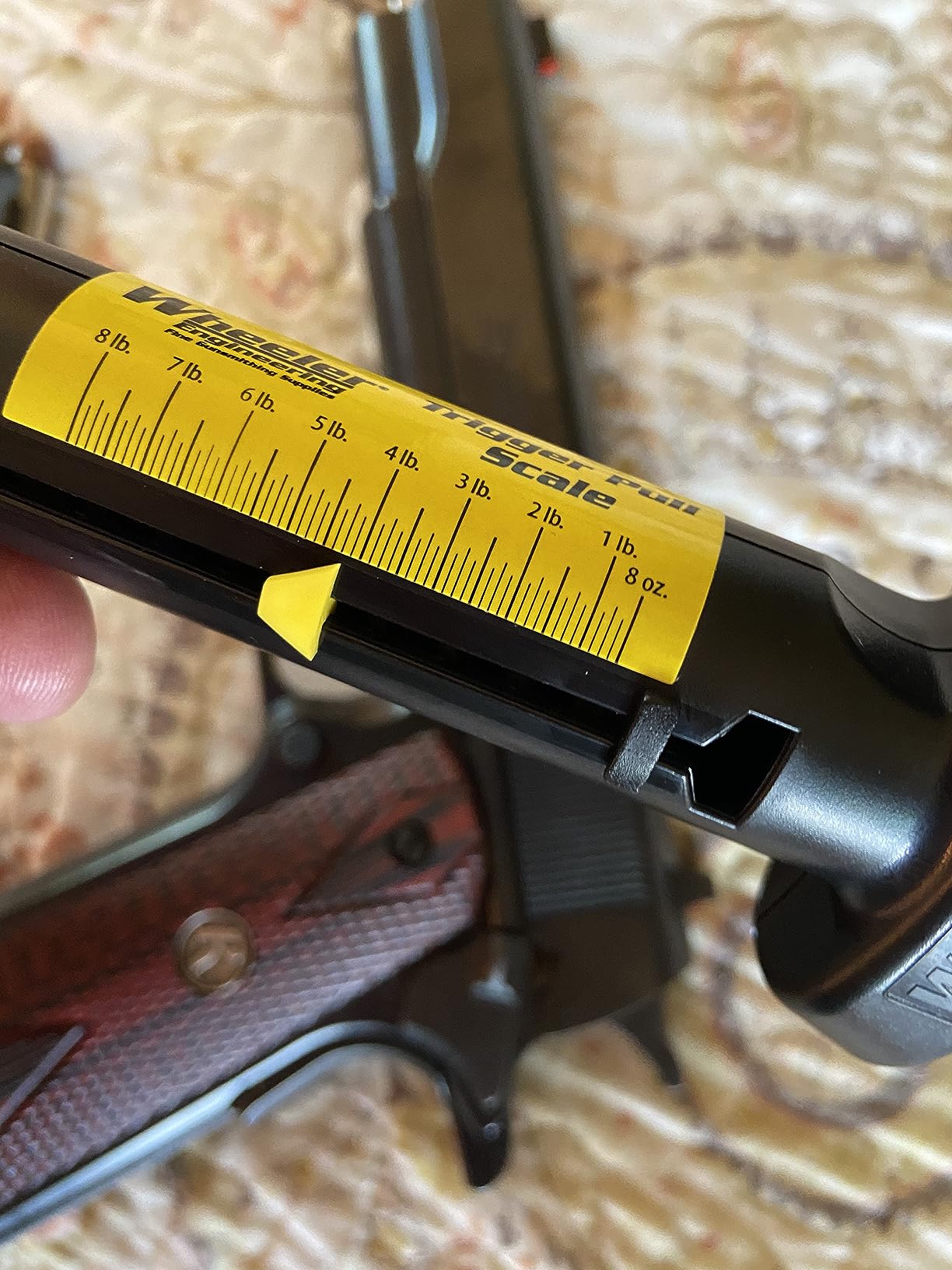 Wheeler Manual Trigger Pull Scale with 8oz to 8lb Value Range for Gunsmithing, Shooting Competitions, and Trigger Adjustments customer photo 1