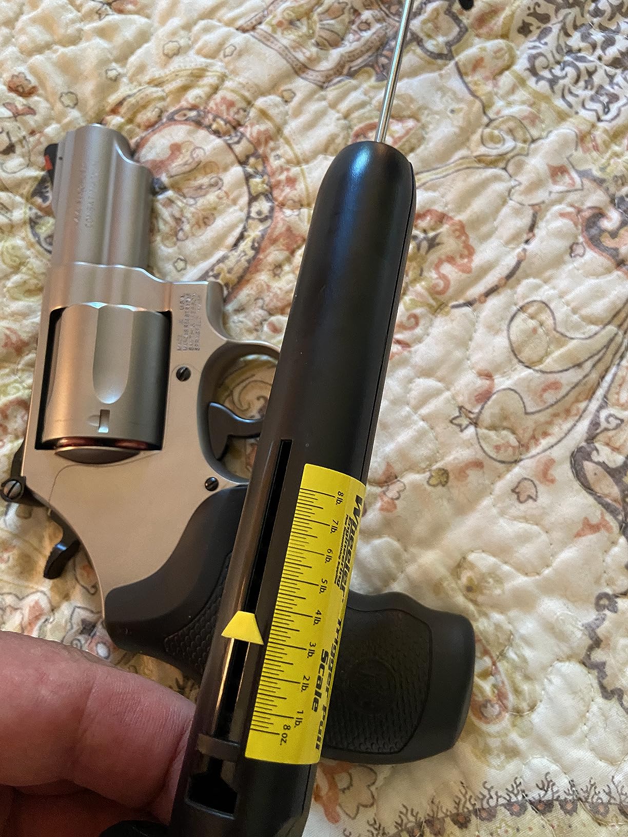 Wheeler Manual Trigger Pull Scale with 8oz to 8lb Value Range for Gunsmithing, Shooting Competitions, and Trigger Adjustments customer photo 2