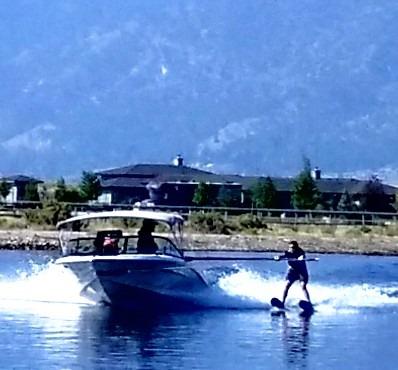 RAVE Sports Rhyme Combo Water Skis - Adult customer photo 2