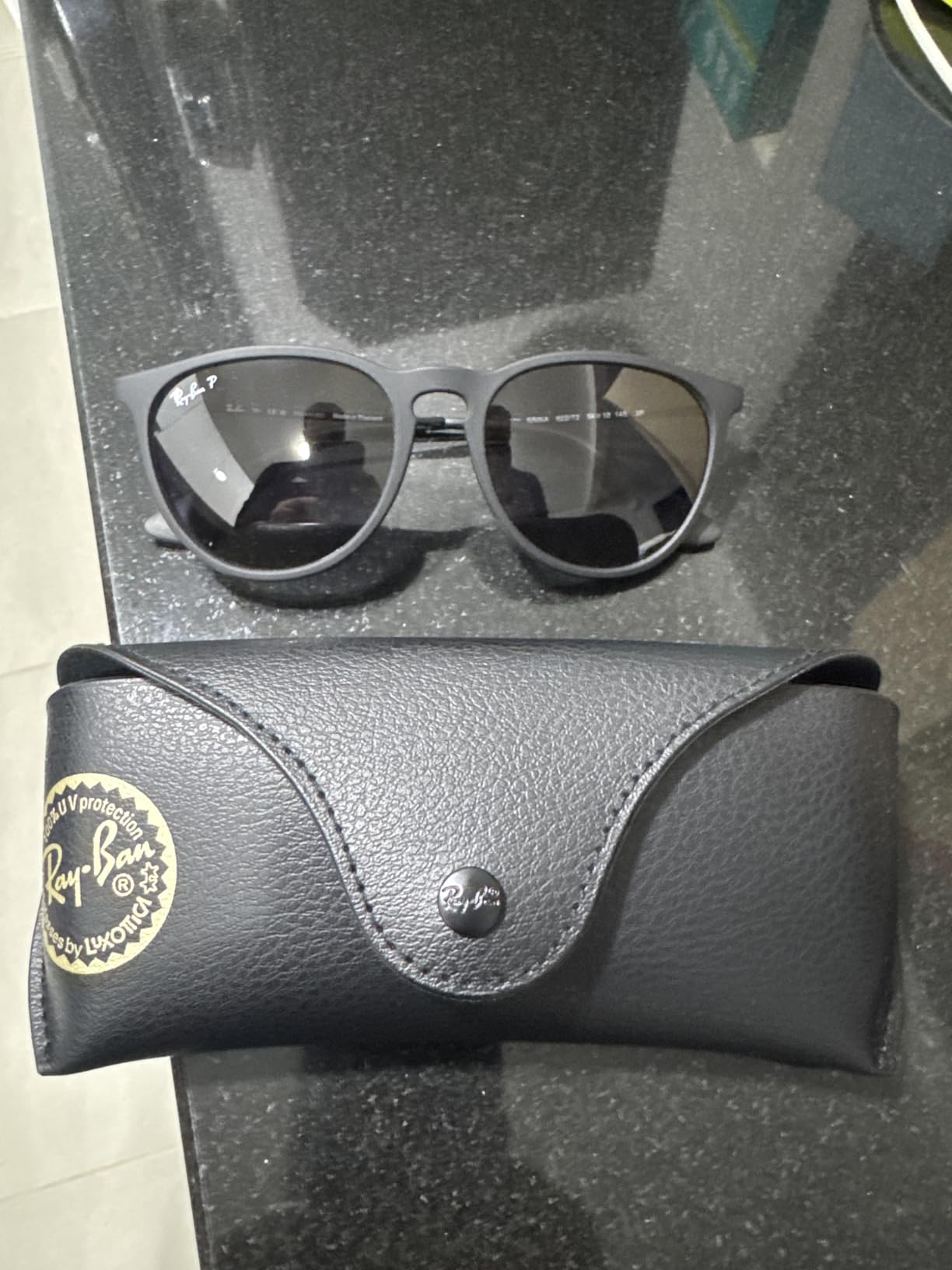 Ray-Ban RB4171 Erika Round Sunglasses customer photo 1