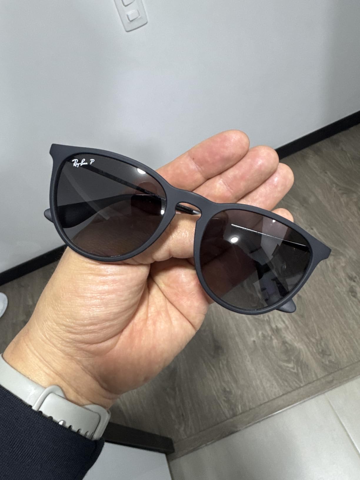 Ray-Ban RB4171 Erika Round Sunglasses customer photo 2