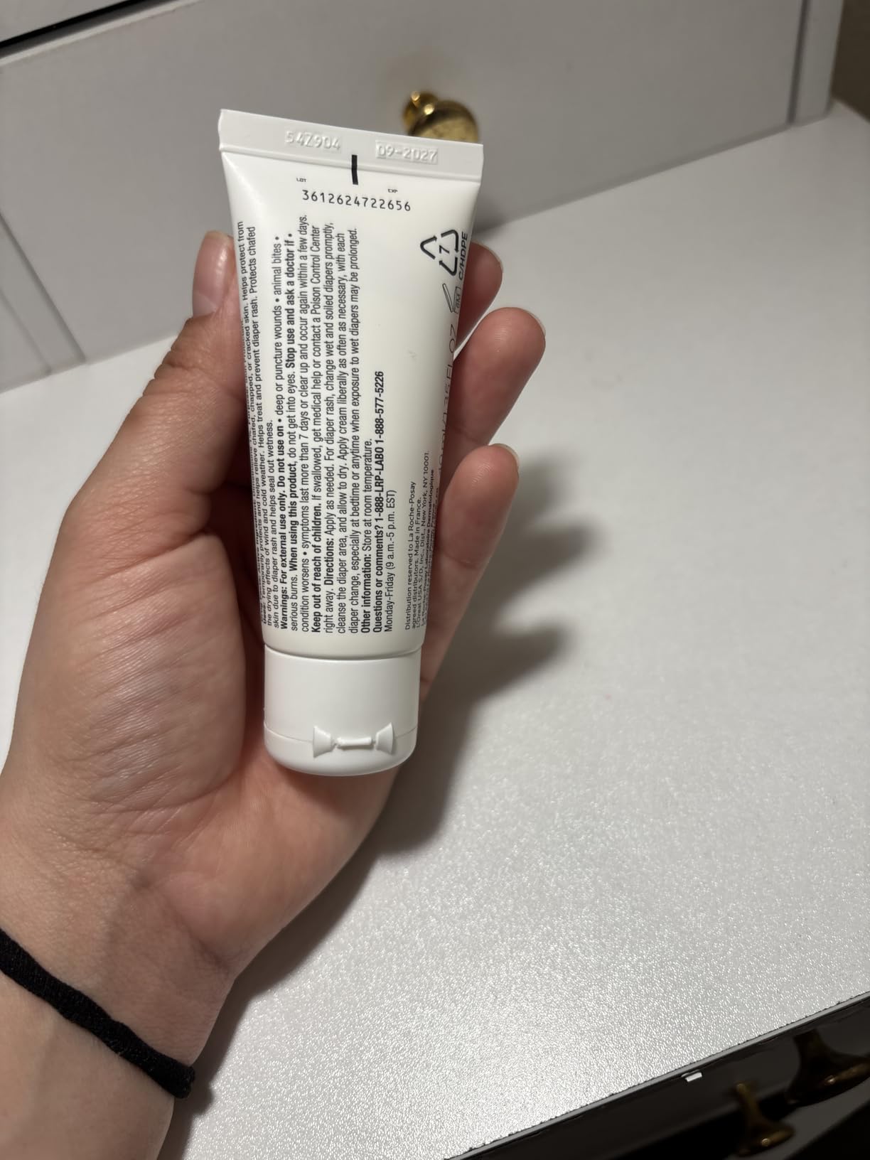 La Roche-Posay Cicaplast Balm B5 Skin Barrier Repair Cream with Centella Asiatica, Shea Butter & Panthenol, Multi-Purpose Healing Ointment for Dry, Irritated Skin, Face, Body & Hand Balm, Baby Safe customer photo 2