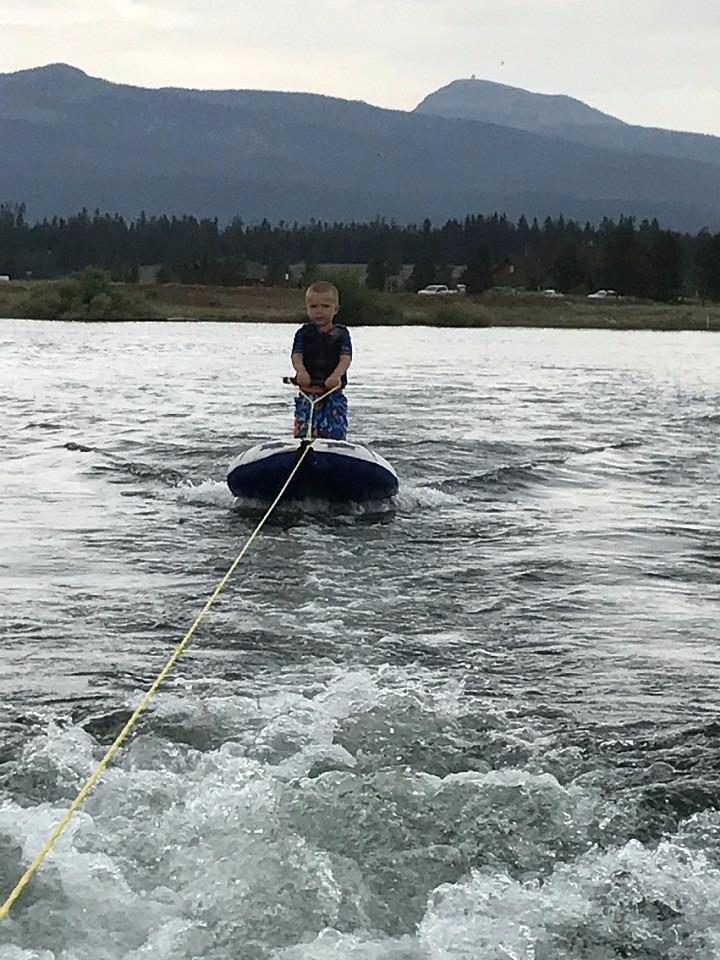 AIRHEAD Inflatable EZ Water Ski Trainer Designed for Kids & Adults customer photo 2