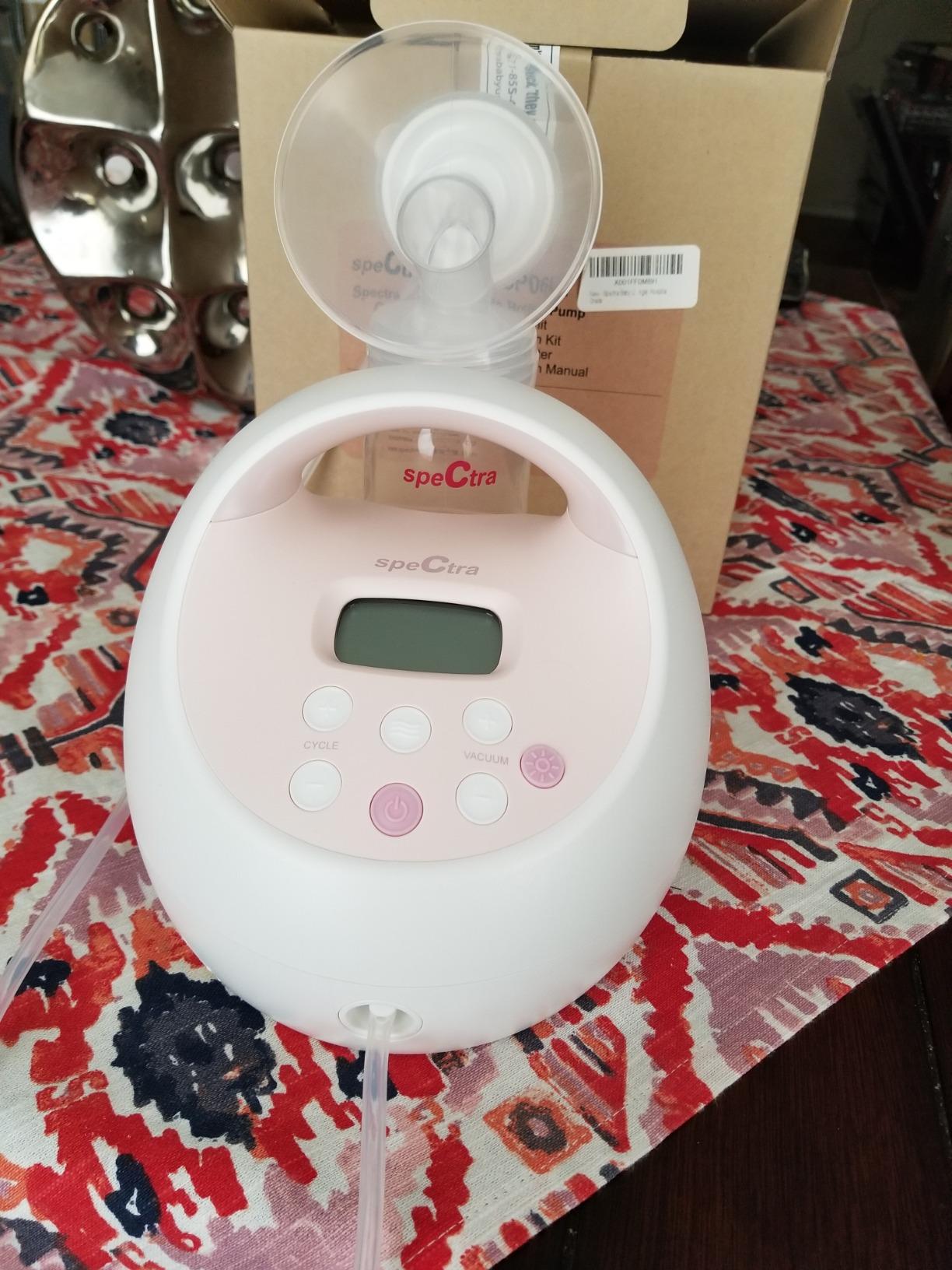 Spectra Baby S2 Plus Electric Breast Milk Pump for Baby Feeding | Portable Rechargeable Single or Double Electric Breast Pump for Convenient, Comfortable Breastfeeding Support customer photo 2