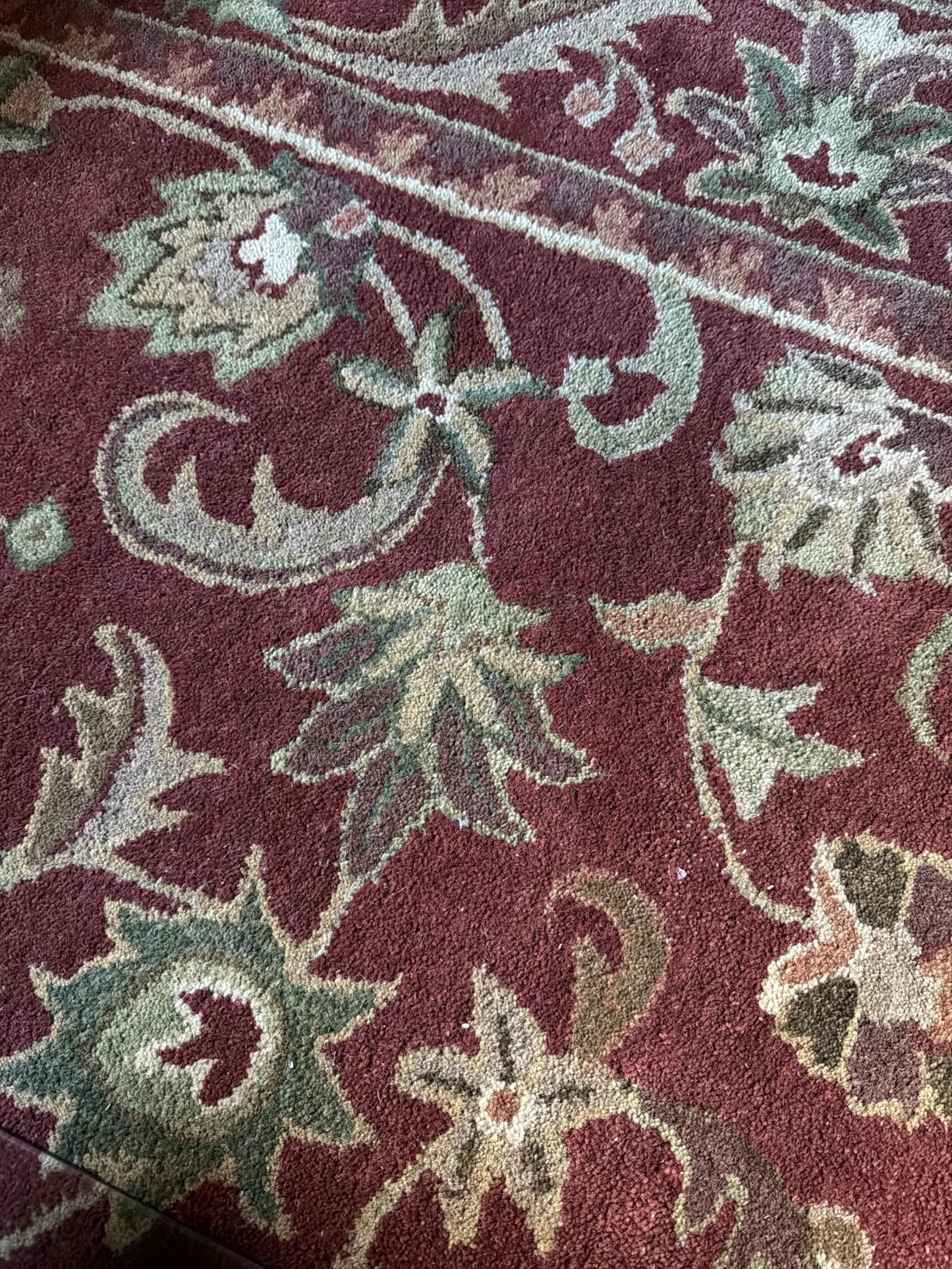 SAFAVIEH Antiquity Collection 9' x 12' Blue/Gold AT52C Handmade Traditional Oriental Premium Wool Area Rug customer photo 2