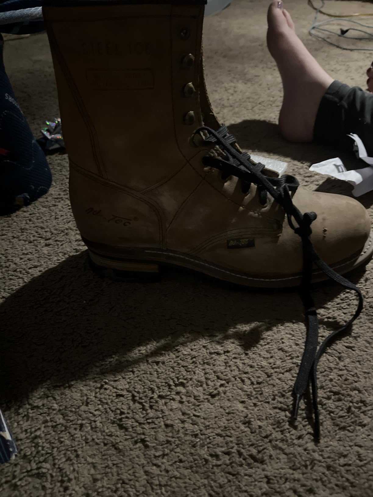 Ad Tec Men's Logger Boots customer photo 2