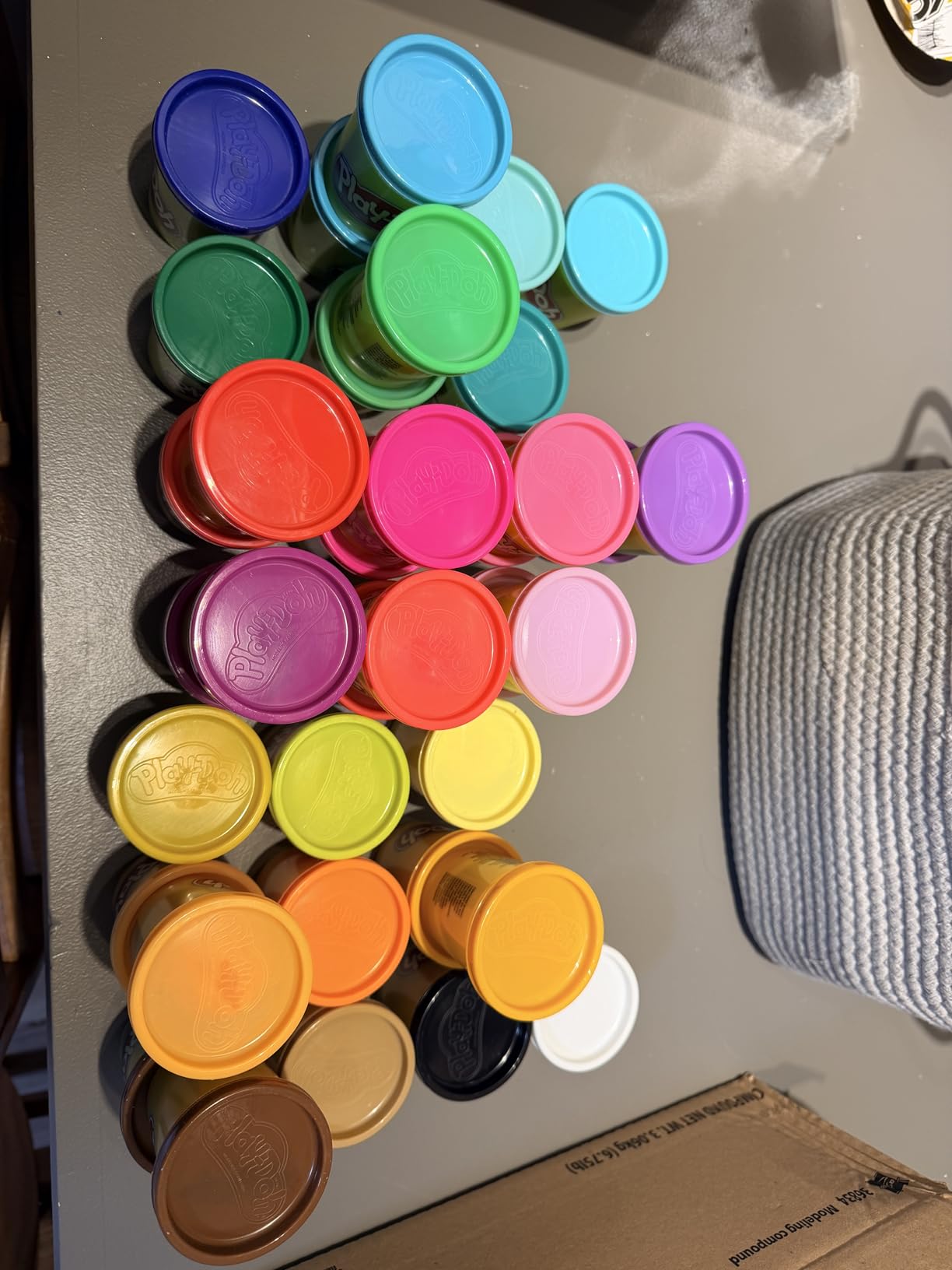 Play-Doh Modeling Compound 36-Pack Case of Colors, Non-Toxic, 3 Oz Cans, Ages 2+ customer photo 1