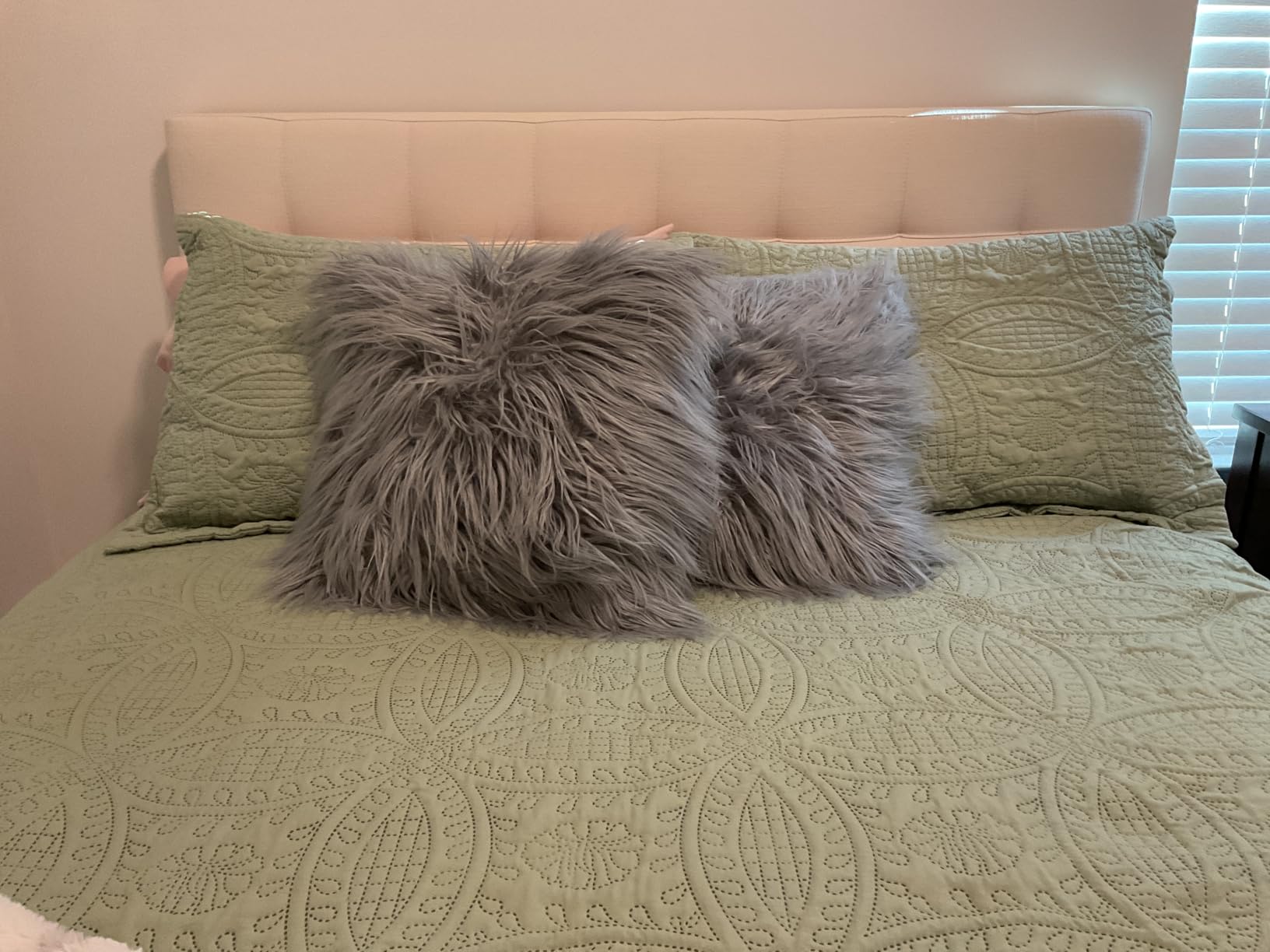 Modway Lily Tufted Linen Fabric Upholstered King Headboard in Beige customer photo 1