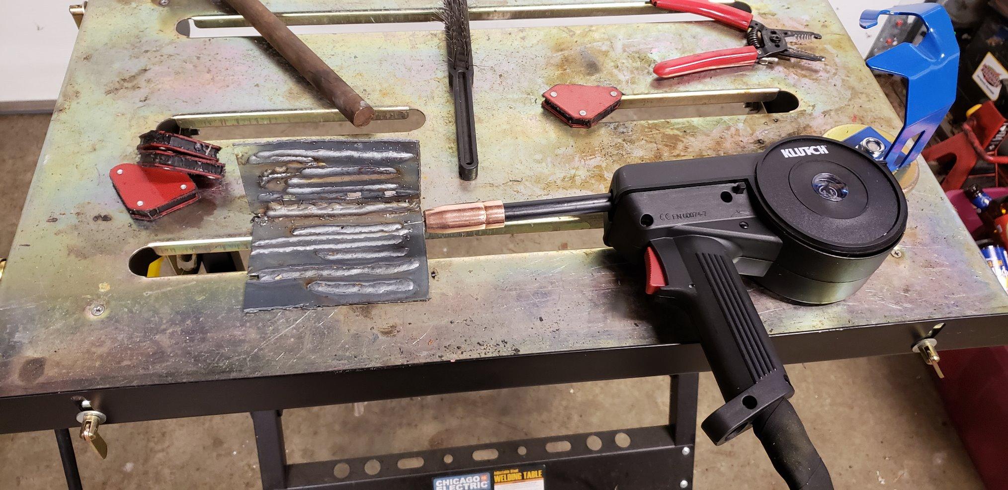 Klutch 150 Spool Gun Kit - fits Klutch MIG250S, MIG140Si and MIG/Stick 220Si Welders customer photo 2