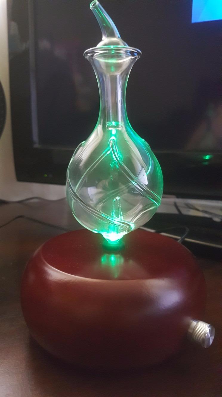 Nebulizing Pure Essential Oil Aromatherapy Diffuser, Premium Home & Professional Use, No Heat, No Water, No Plastic - Dark Radiance by Organic Aromas customer photo 1
