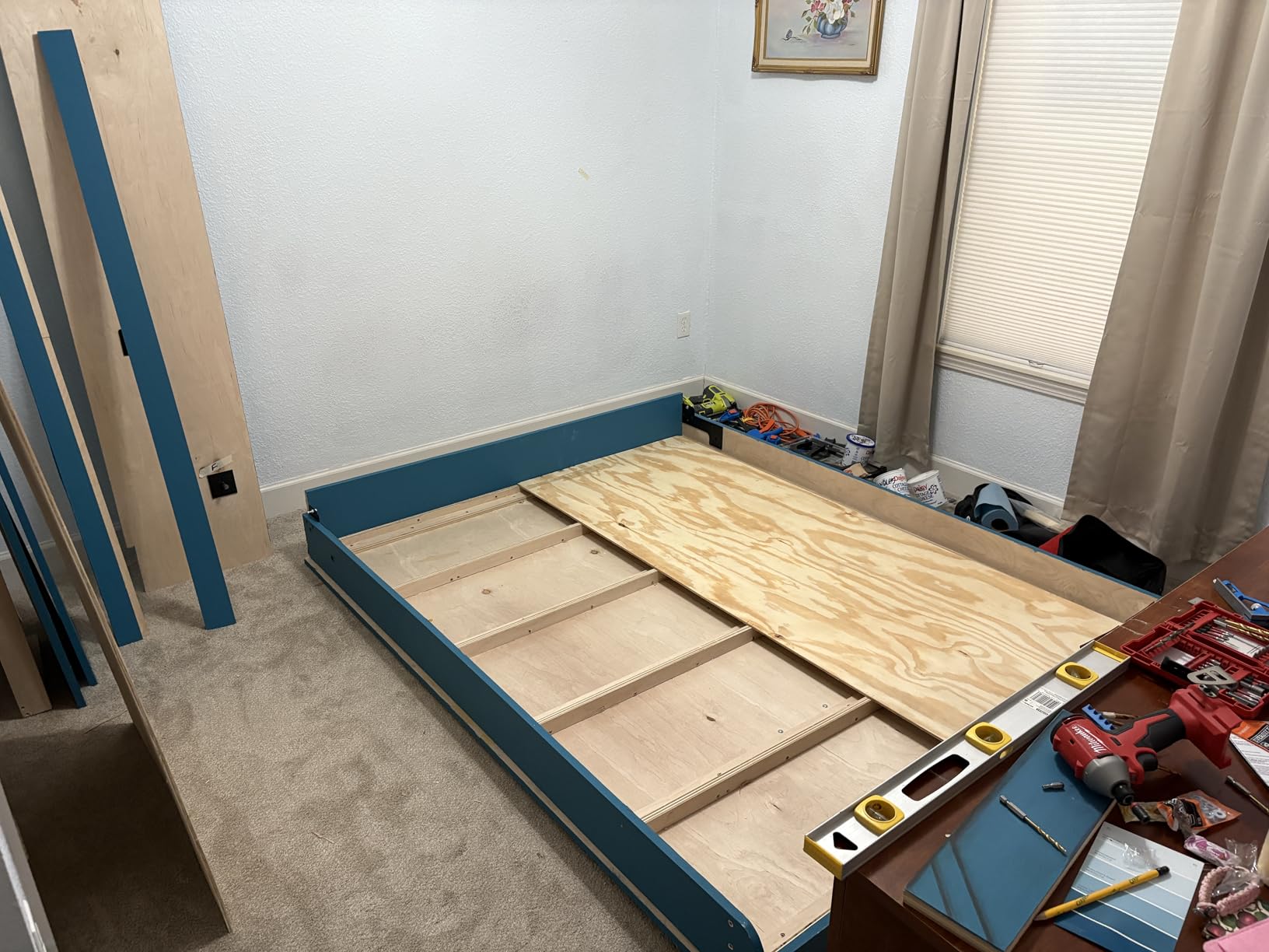 Twin Size Horizontal Murphy Bed Hardware Kit Side-Fold Wall Bed Frame DIY Twin Murphy Bed Kit with Gas Pistons + 3 Step-by-Step Guides Made in North America Space-Saving Hideaway Bed customer photo 1