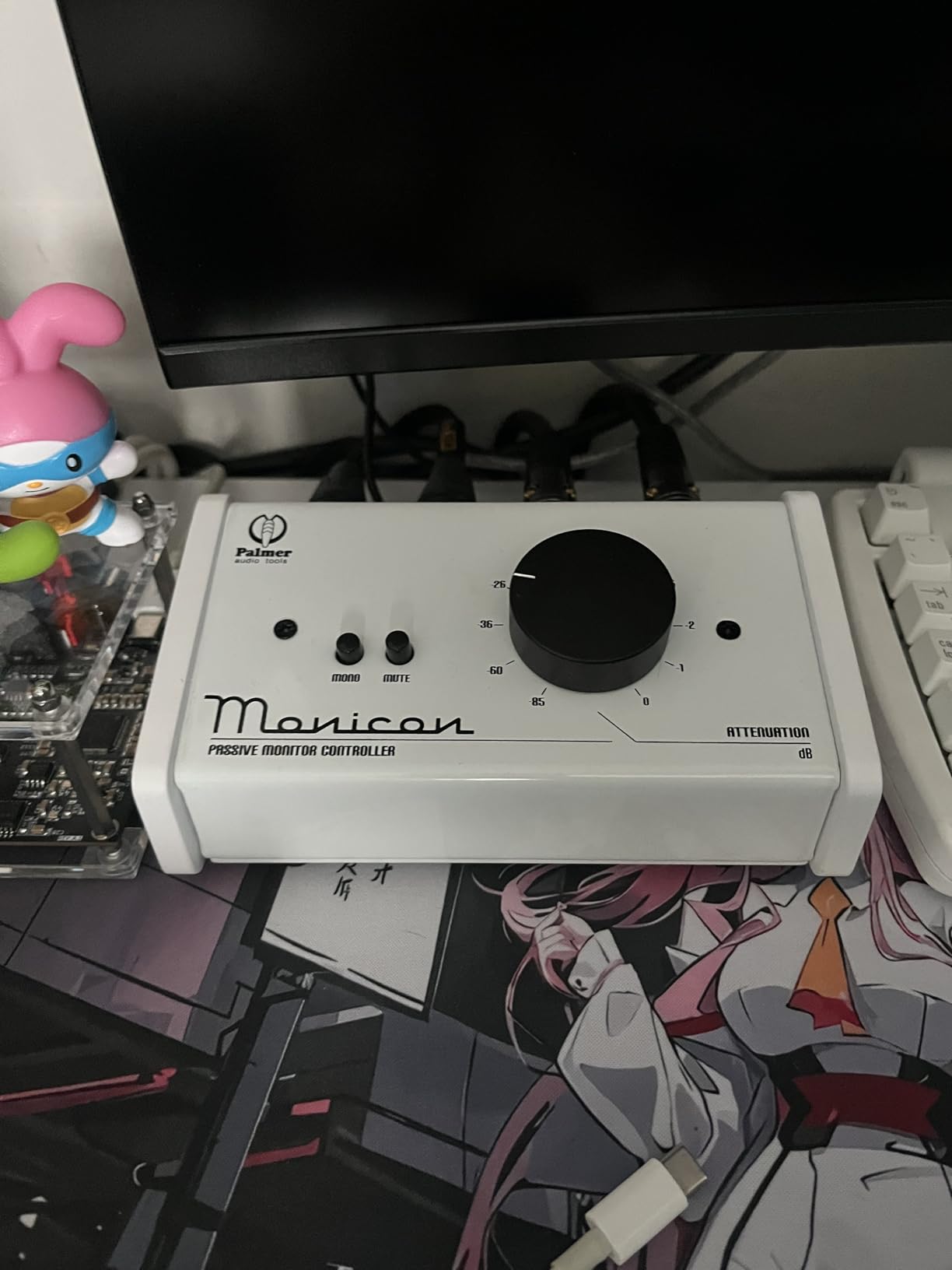 Palmer PAL MONICON-W Passive Monitor Controller, White customer photo 2