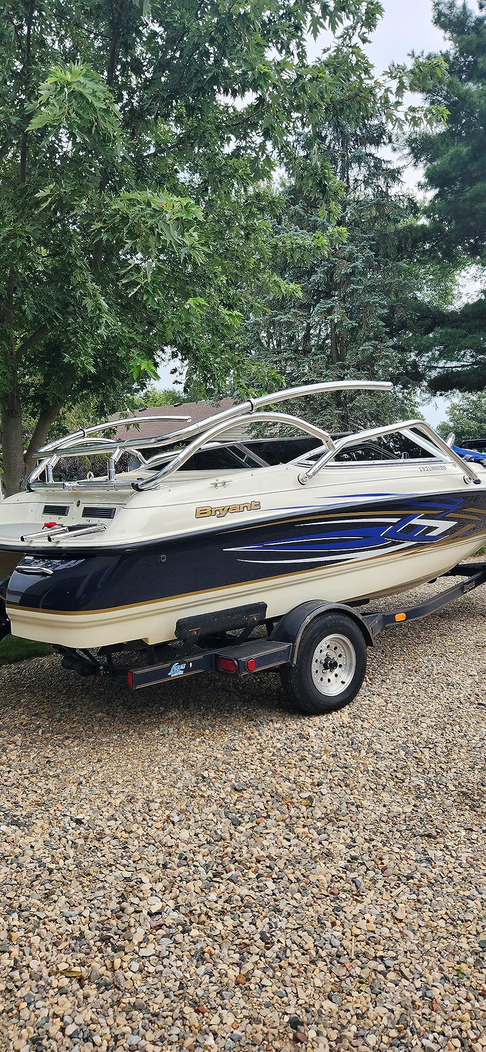 Reborn Catapult Polished Wakeboard Tower and Flat Tower Bimini Package customer photo 2