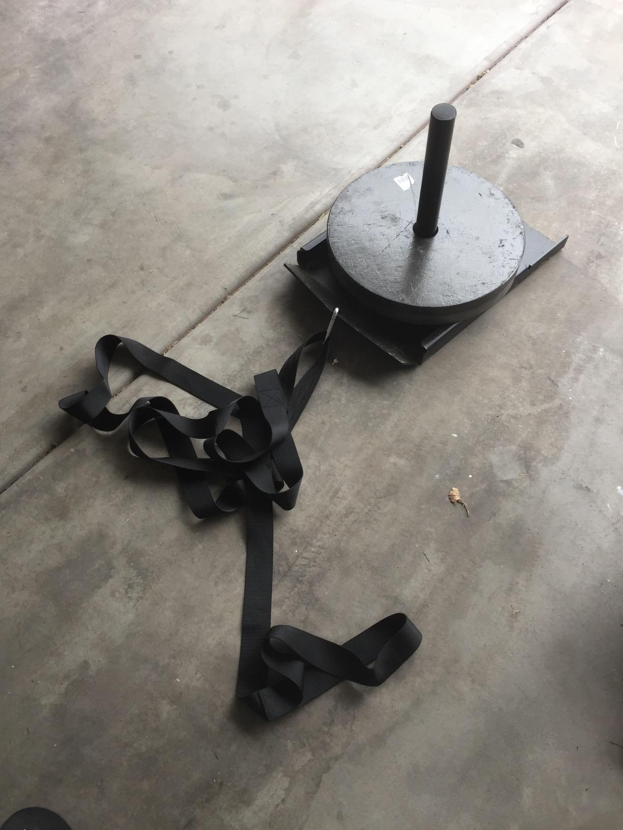 Titan Fitness Power Speed Training Sled with 14.5ft Leash, 500 LB Capacity customer photo 2