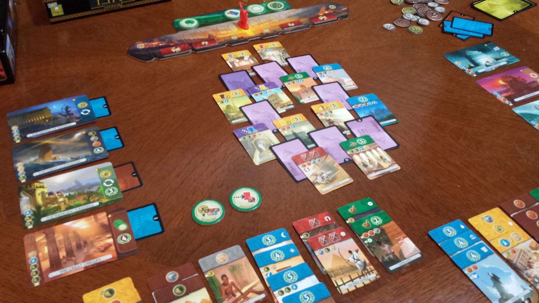 Asmodee 7 Wonders Duel Board Game - Intense Two-Player Battles in the Ancient World, Strategy Game customer photo 2