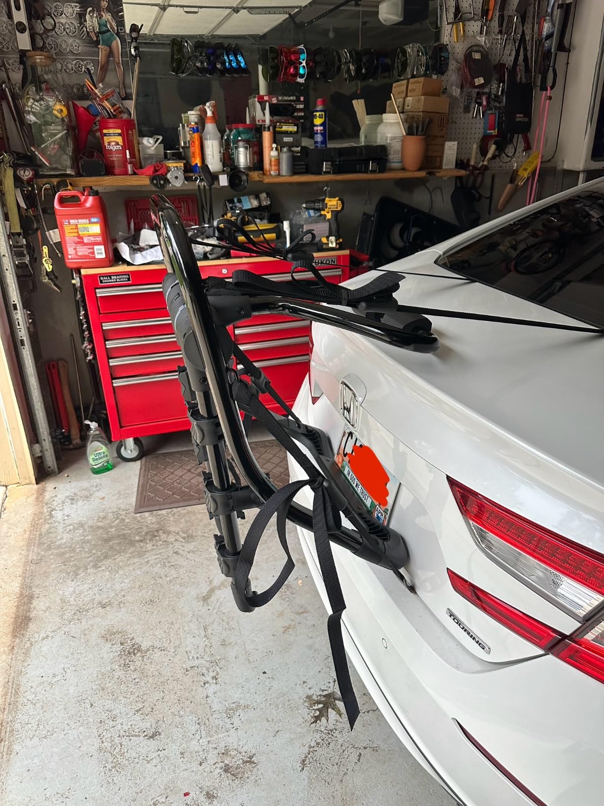 Yakima FullBack 3 Premium Trunk Bike Rack, Holds 3 Bikes, Tool-Free Installation, SuperCush ZipStrips, Foldable Arms, SKS Locks, Bottle Opener customer photo 1