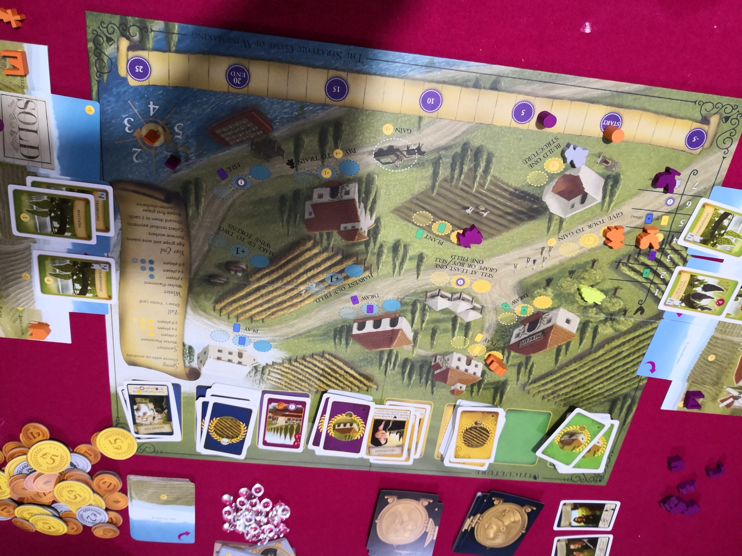 Stonemaier Games: Viticulture Essential Edition (Base Game) | Create the Most Prosperous Tuscan Vineyard customer photo 2