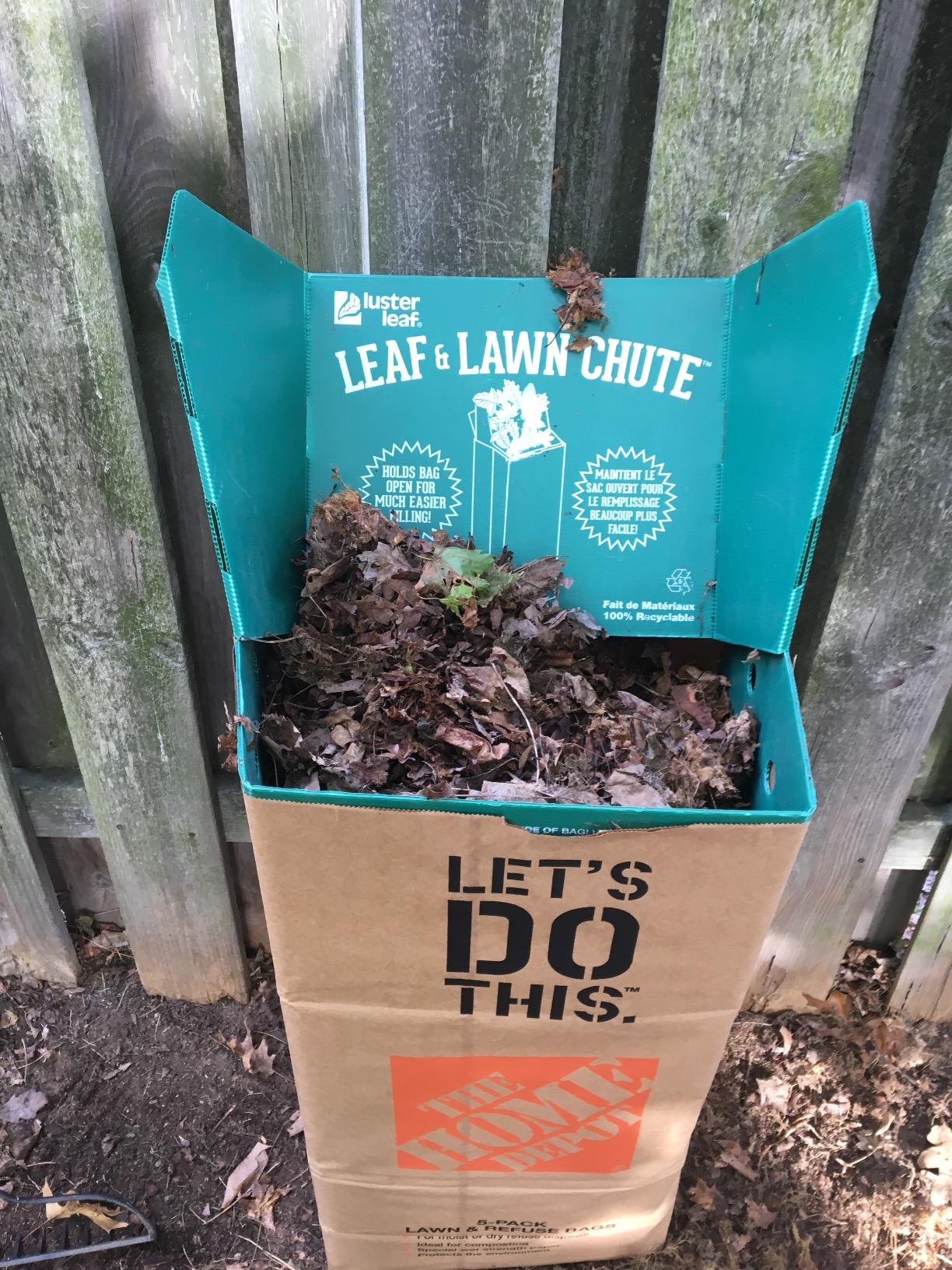 Luster Leaf A650 Leaf and Lawn Chute customer photo 2
