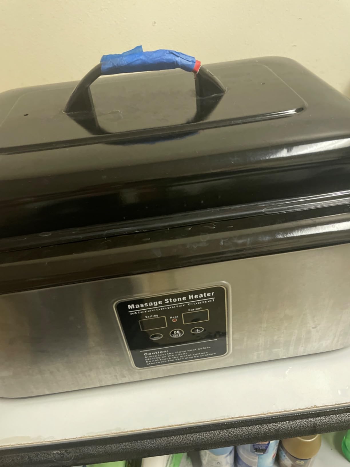 Master Massage 18 Quart LED Hot Stone Warmer with Digital Display - Stainless Steel Hot Stone Heater Portable - Massage Stone Heating Device - Massage Essentials for Massage Therapists customer photo 1