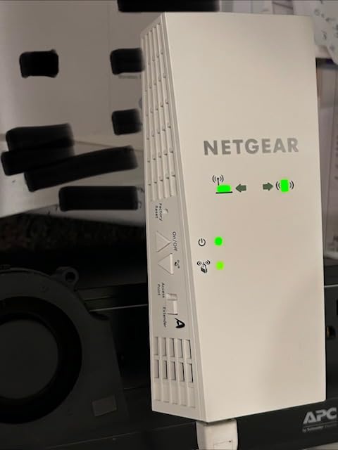 NETGEAR WiFi Mesh Range Extender EX7300 - Coverage up to 2300 sq.ft. and 40 Devices with AC2200 Dual Band Wireless Signal Booster & Repeater (up to 2200Mbps Speed), Plus Mesh Smart Roaming customer photo 1
