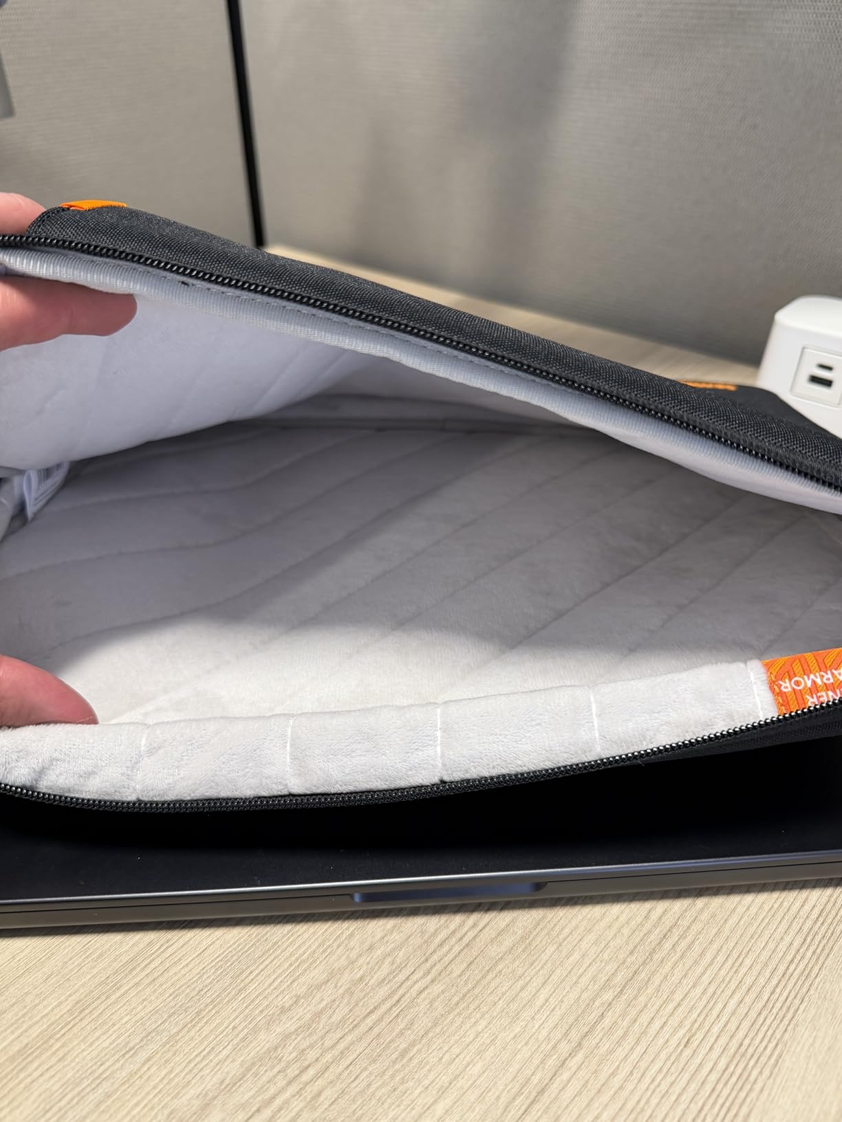 tomtoc 360 Degree Protective Laptop Sleeve for 14-inch New MacBook Pro M5 Pro/Max (2026) A3426 A3427 A3434 M4/M3/M2/M1 A3112 A3401 A3185, Water-Resistant Laptop Case Fits Dell XPS 14 & 13.8