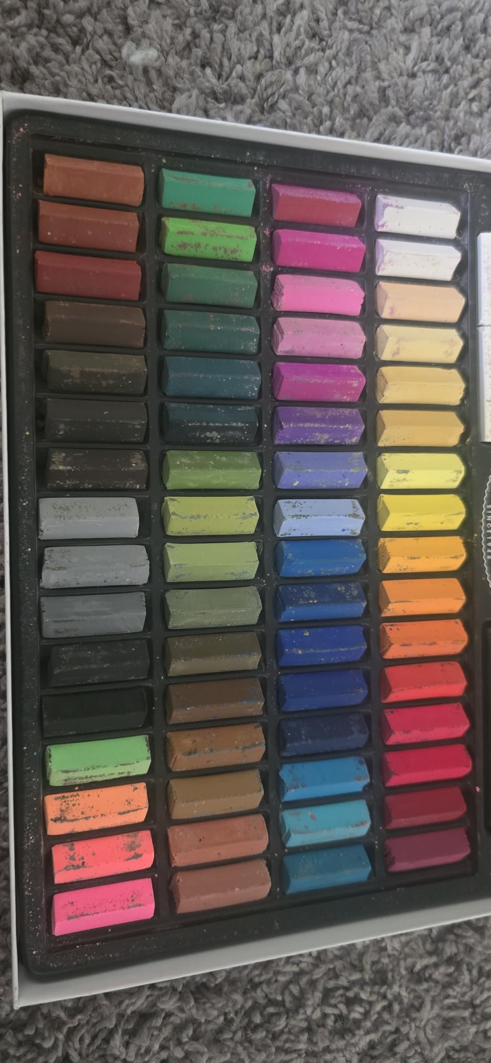MUNGYO Soft Pastel Set - 64 Vibrant Colors for Artists | Smooth & Blendable | Square Shape customer photo 2