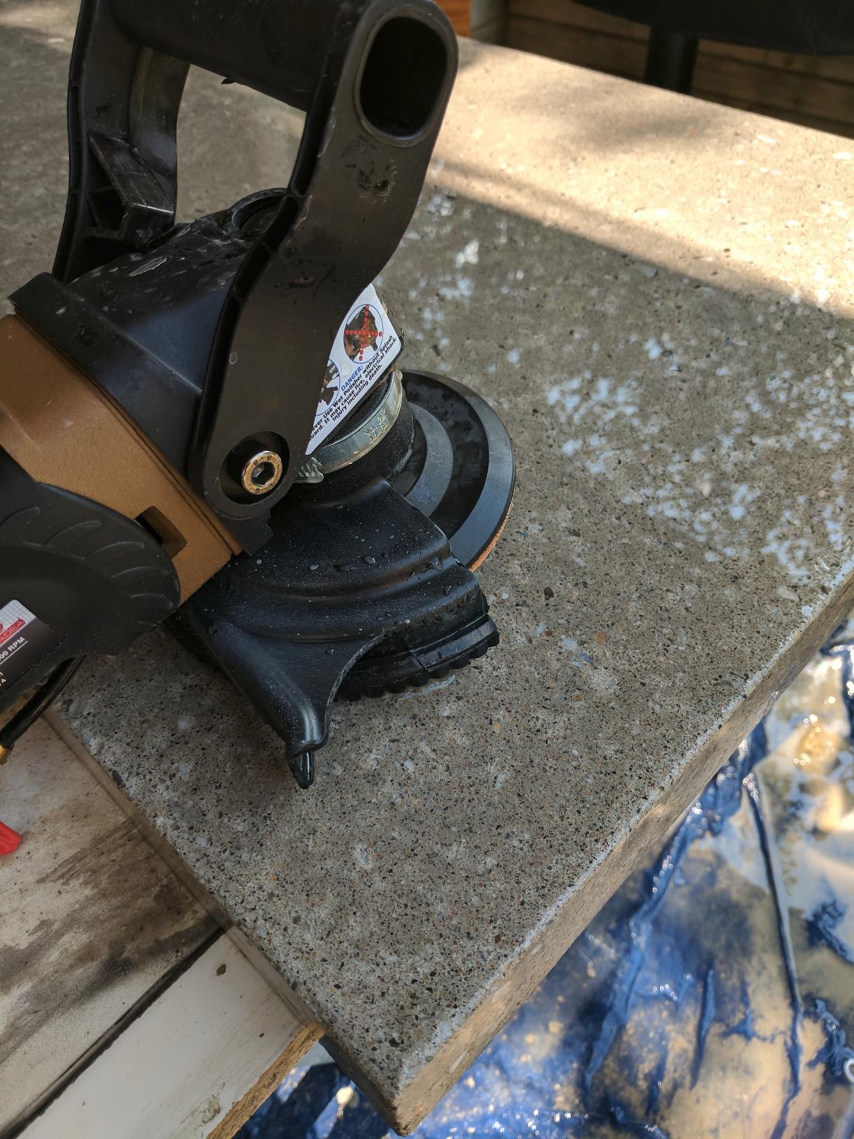 SWP101K Stone Wet Polisher - Variable Speed Polisher Grinder For Concrete Countertop Stone Wet Polishing customer photo 2