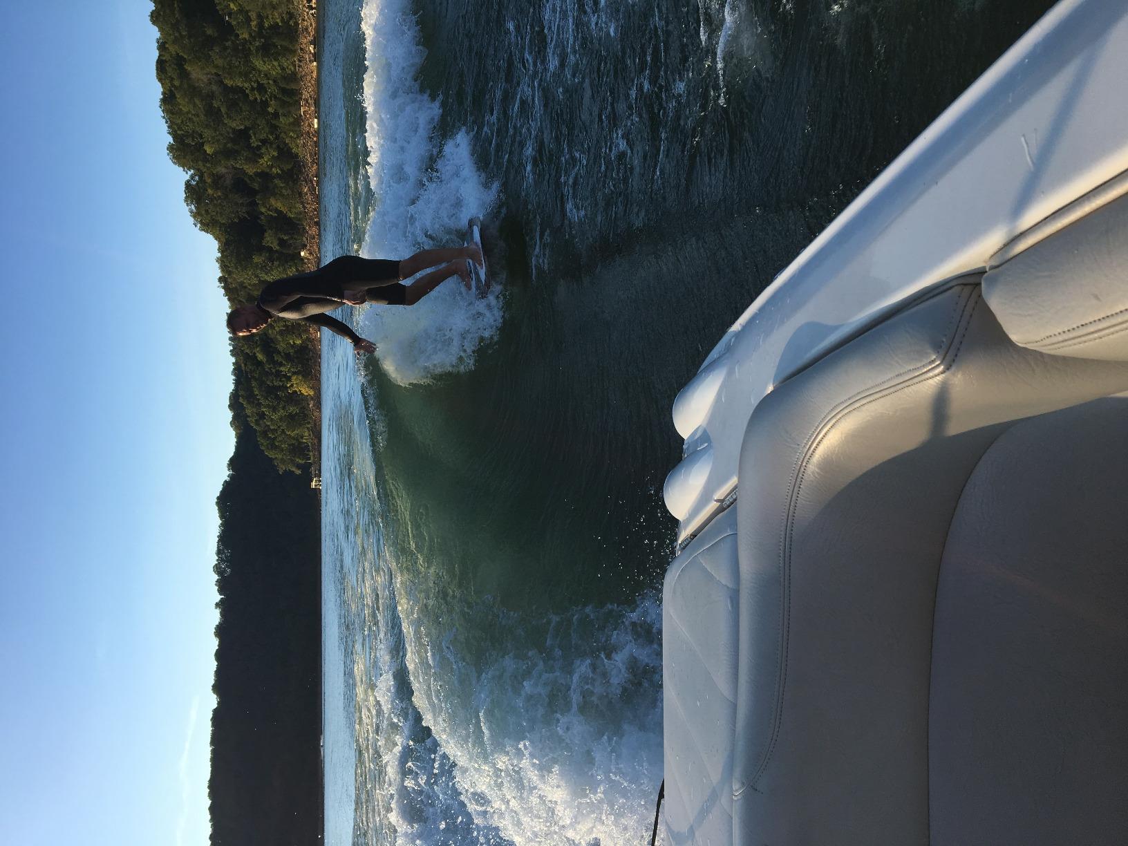 SWELL Wakesurf Creator 2.0 Surfing Wavesurf Shaper - Wave Generator - Wake Gate - Surf Gate - Floating - Durable customer photo 1