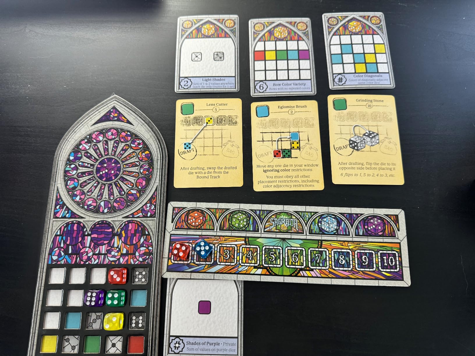 Sagrada Board Game | Family Game for Kids and Adults | Dice Drafting and Placement Strategy Game customer photo 1