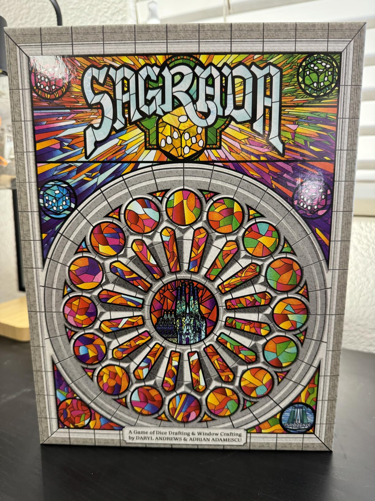 Sagrada Board Game | Family Game for Kids and Adults | Dice Drafting and Placement Strategy Game customer photo 2