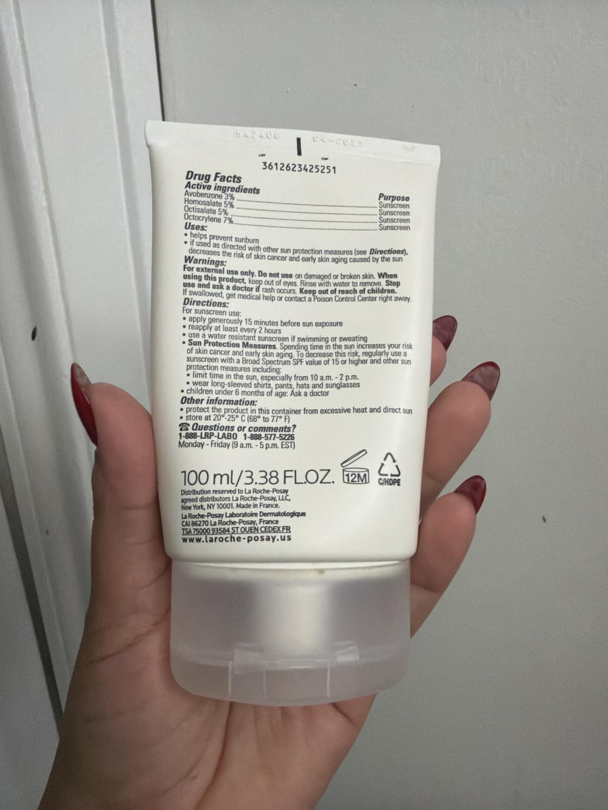 La Roche-Posay Toleriane Double Repair UV SPF Moisturizer for Face, Daily Facial Moisturizer with Sunscreen SPF 30, Niacinamide and Glycerin, Oil Free, Moisturizing Sun Protection customer photo 2