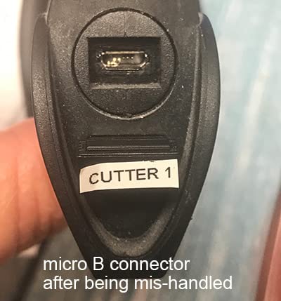 NETUM Wireless Barcode Scanner, 2 in 1 2.4G Wireless & USB Wired 1D Laser Barcode Reader Handheld Bar Code Reader Cordless Rechargeable Bar Code Scanner for Computer MAC Laptop (NT-1698W) customer photo 2