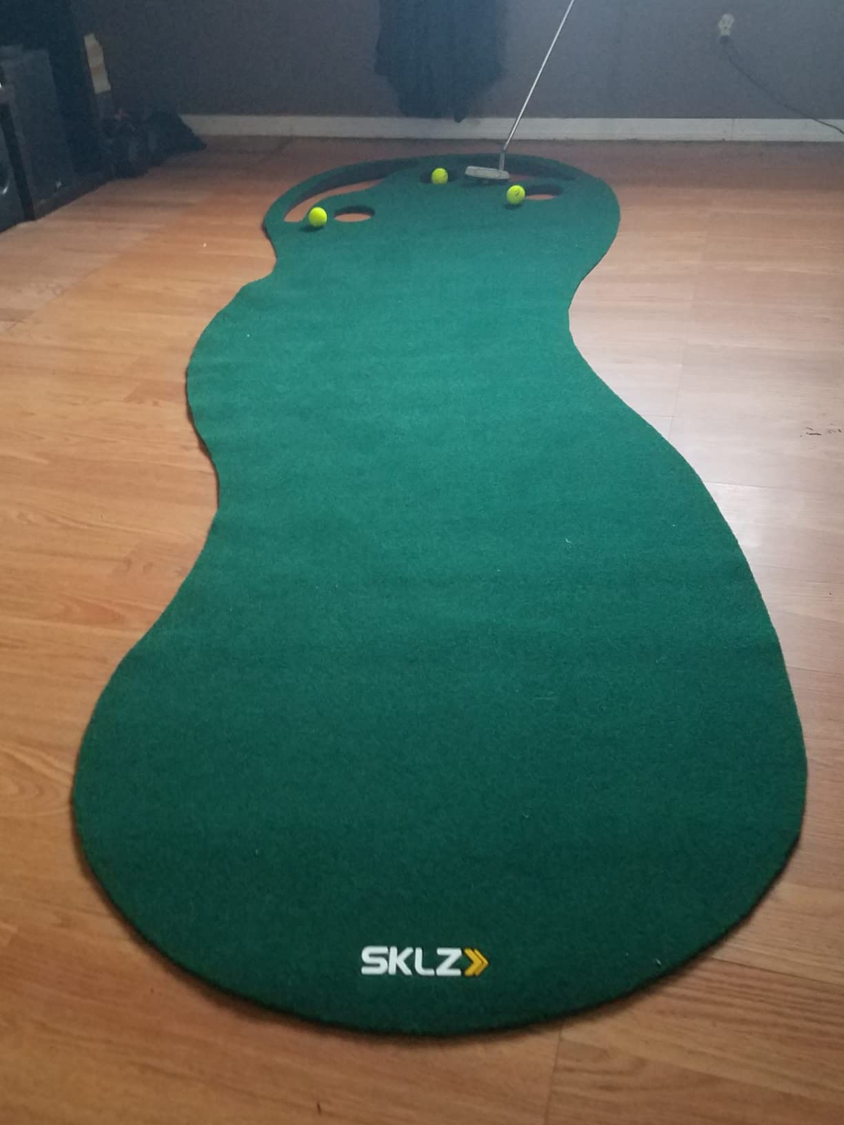SKLZ Putting Green - Realistic Home Practice Putting Mat customer photo 1