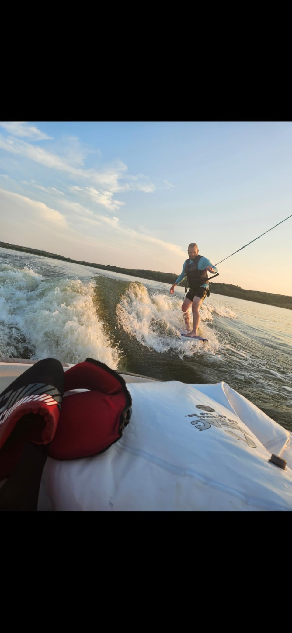 Sylvan Wave Maker Surf Gate Shaper Wakesurf Wakeboard Wakeboarding Wake System customer photo 1