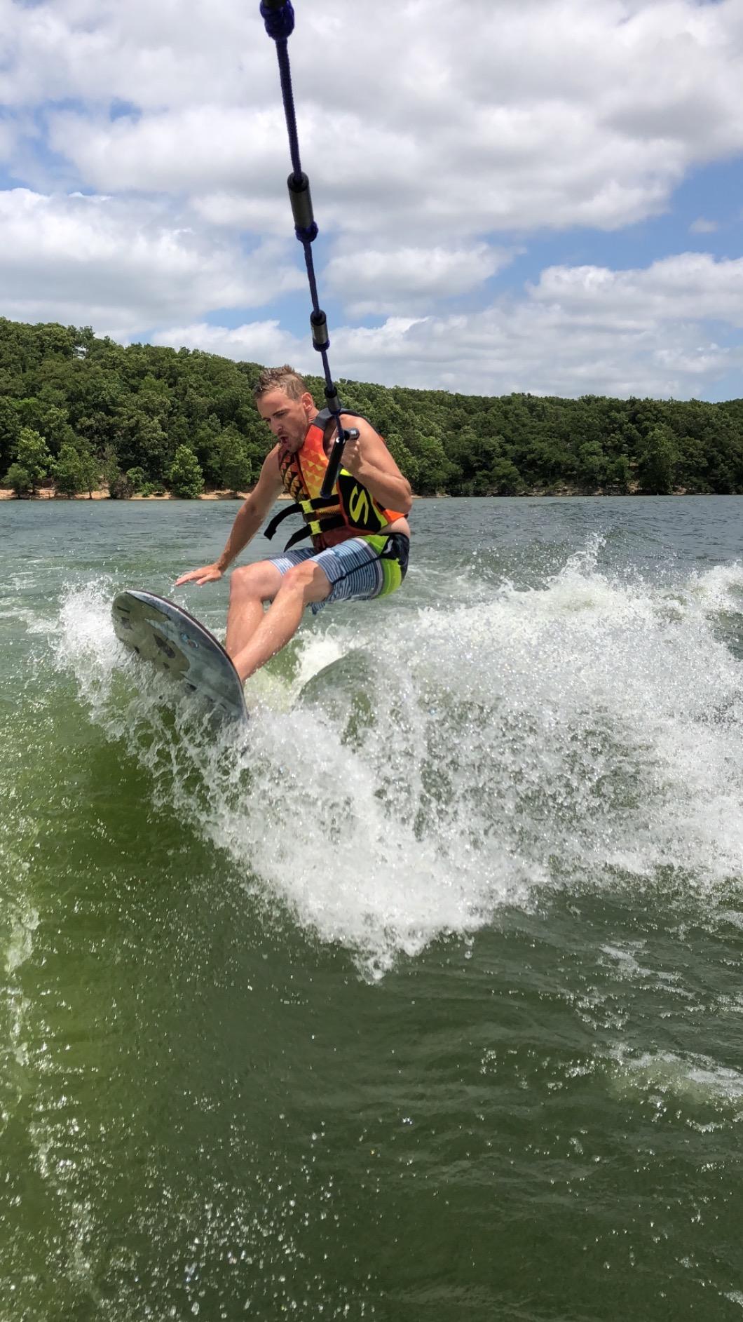 Sylvan Wave Maker Surf Gate Shaper Wakesurf Wakeboard Wakeboarding Wake System customer photo 2