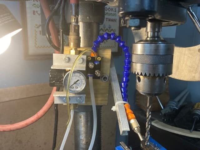 Mist Coolant Lubrication Spray System for Metal Cutting Engraving Cooling Sprayer Machine for Air Pipe CNC Lathe Milling Drill customer photo 1