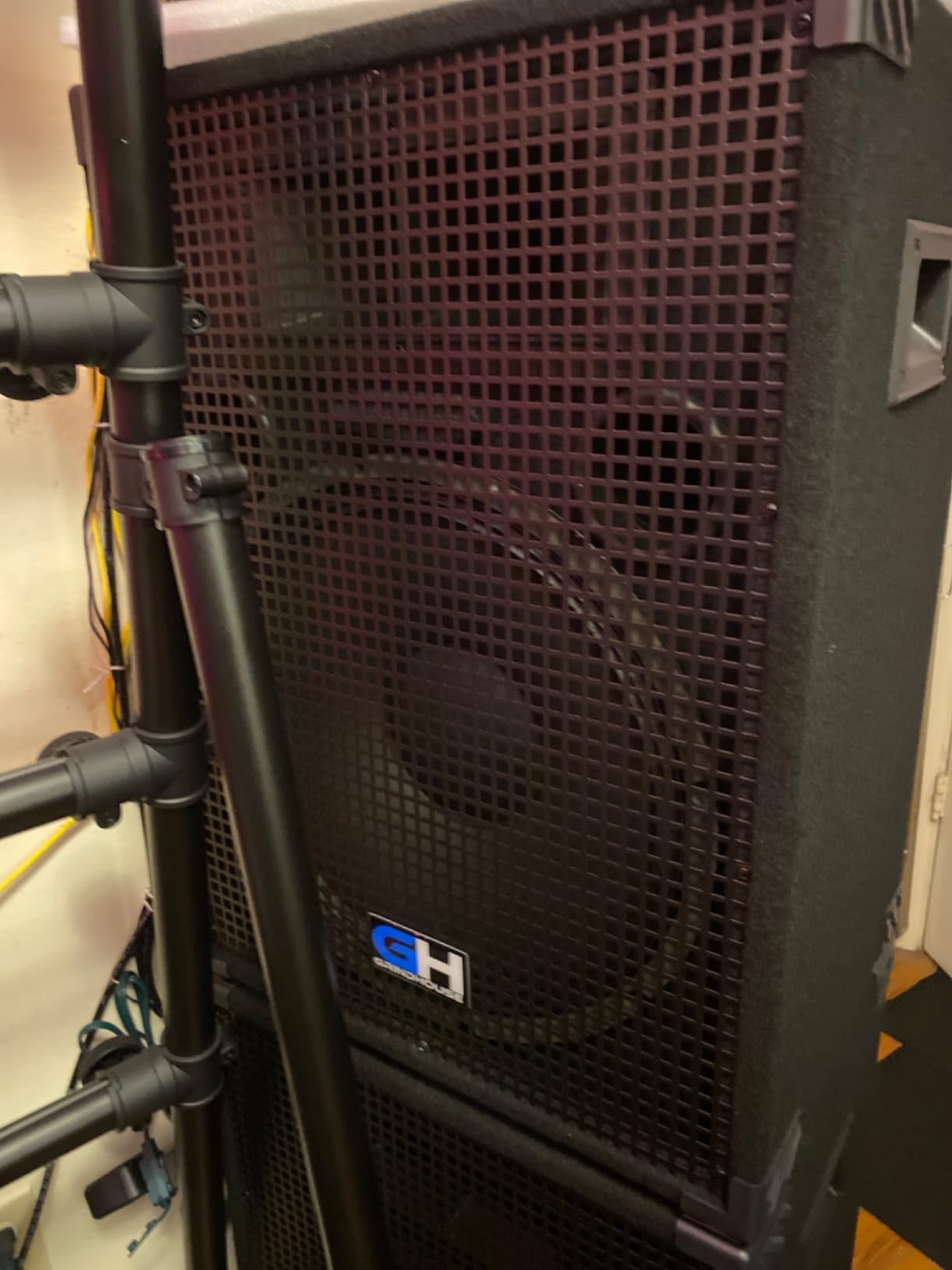 Grindhouse Speakers - GH15L-Pair - Pair of Passive 15 Inch 2-Way PA/DJ Loudspeaker Cabinets - 800 Watt each Full Range PA/DJ Band Live Sound Speaker customer photo 1