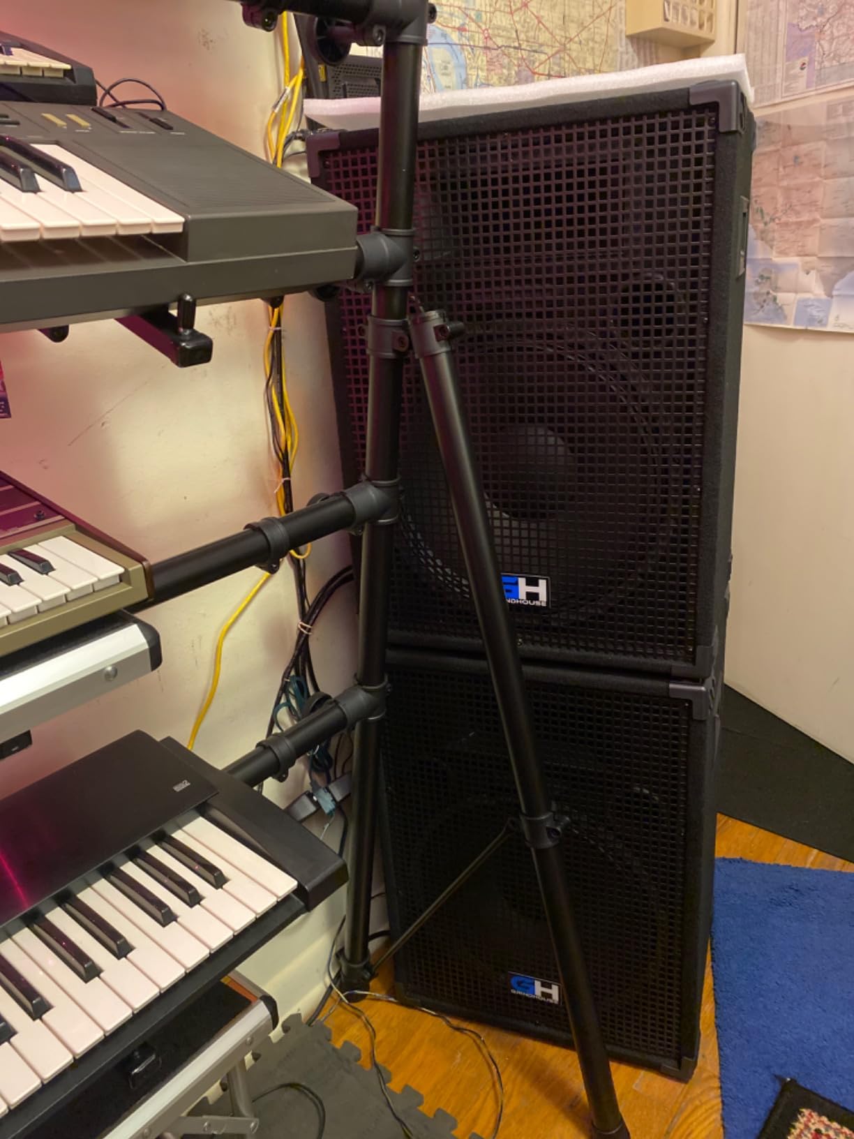 Grindhouse Speakers - GH15L-Pair - Pair of Passive 15 Inch 2-Way PA/DJ Loudspeaker Cabinets - 800 Watt each Full Range PA/DJ Band Live Sound Speaker customer photo 2