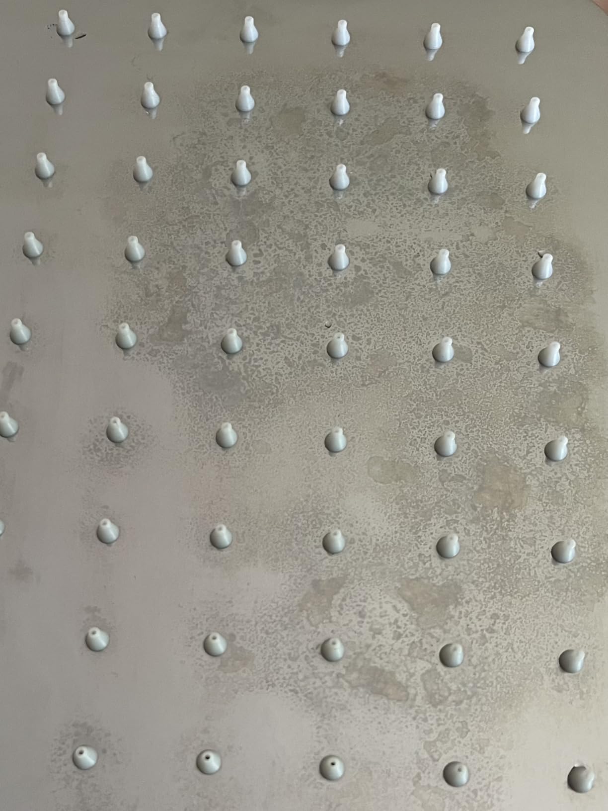 SR SUN RISE 12 Inch Rain Shower Head, High Pressure Rainfall Showerhead Large Waterfall Shower Head Ultra Thin Water Saving, Brushed Nickel 304 Stainless Steel customer photo 2