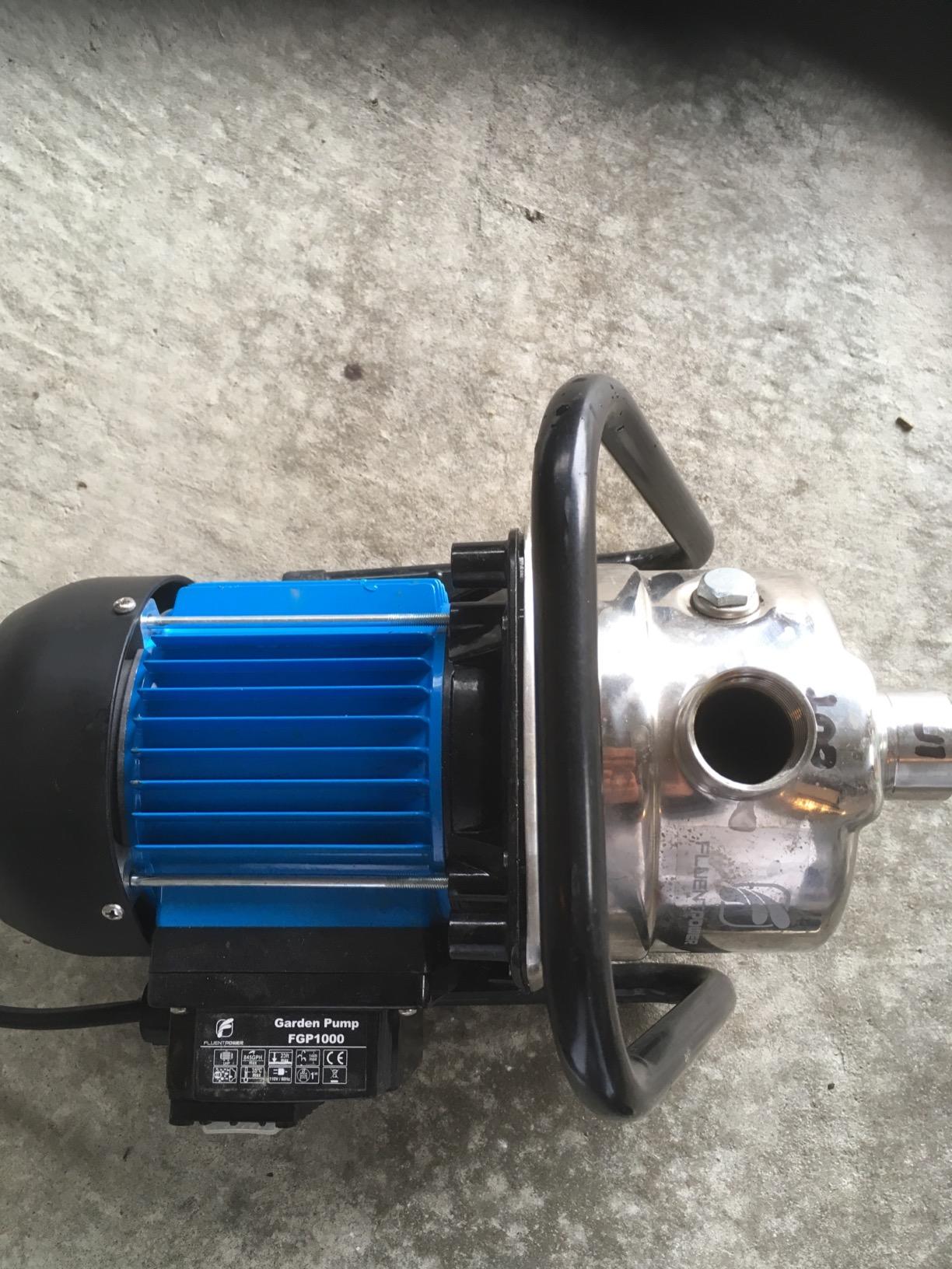 FLUENTPOWER 1HP Portable Garden Transfer Pump, 900GPH Electric Sprinkler Booster Pump, Shallow Well Jet Pump for Home Lawn Irrigation and Water Draining customer photo 2