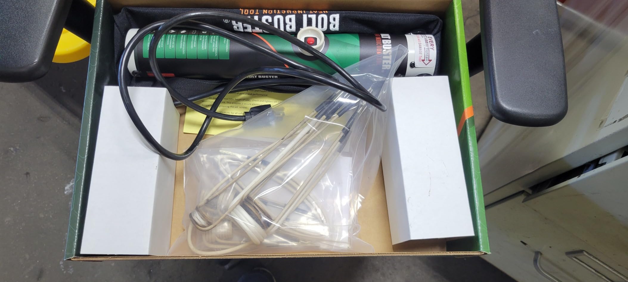 Magnetic Induction Heater - 1800W 110V Handheld Magnetic Heat Induction Tool with Advanced Coil Kit for Bolt Removal customer photo 2