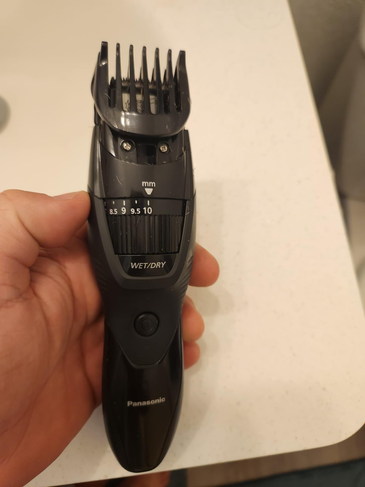 Panasonic Cordless Beard Trimmer for Men with Precision Dial, 19 Adjustable Length Settings, Rechargeable Battery, Washable, Birthday Gifts for Men, ER-GB42-K (Black) customer photo 2