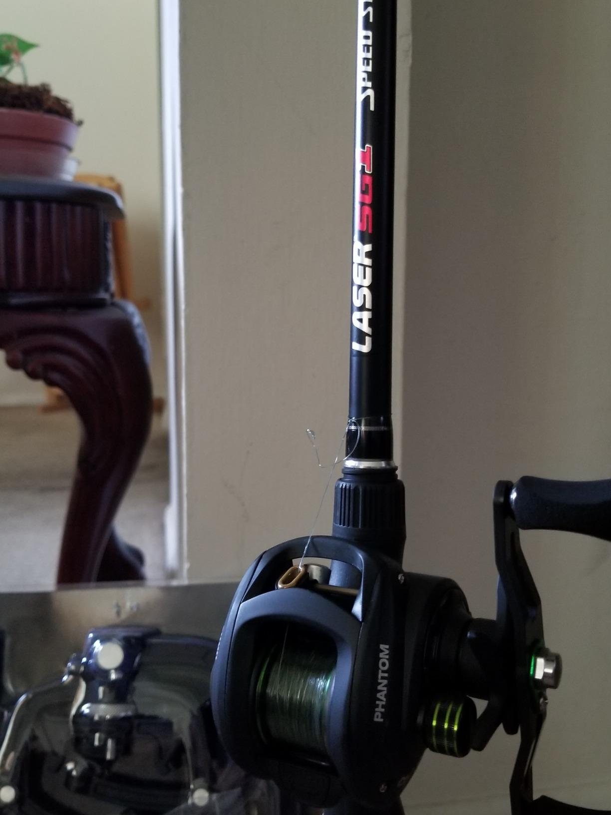 Lew's American Hero Tier 1 Casting Fishing Rod, HM50 Graphite Blank with Stainless Steel Guides, Split Grip EVA Handle, Multicam customer photo 1