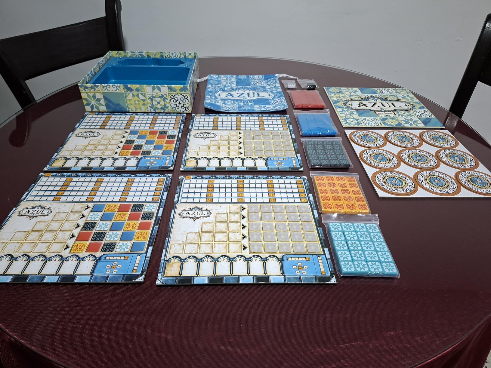 Azul Board Game - Award-Winning Tile-Placement Strategy with Beautiful Mosaic Art for Adults & Families customer photo 2